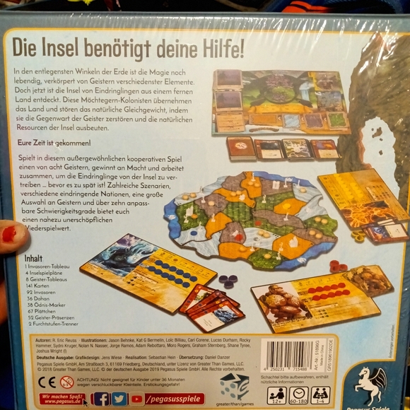 Spirit Island Game in GERMAN! New - Picture 3 of 4